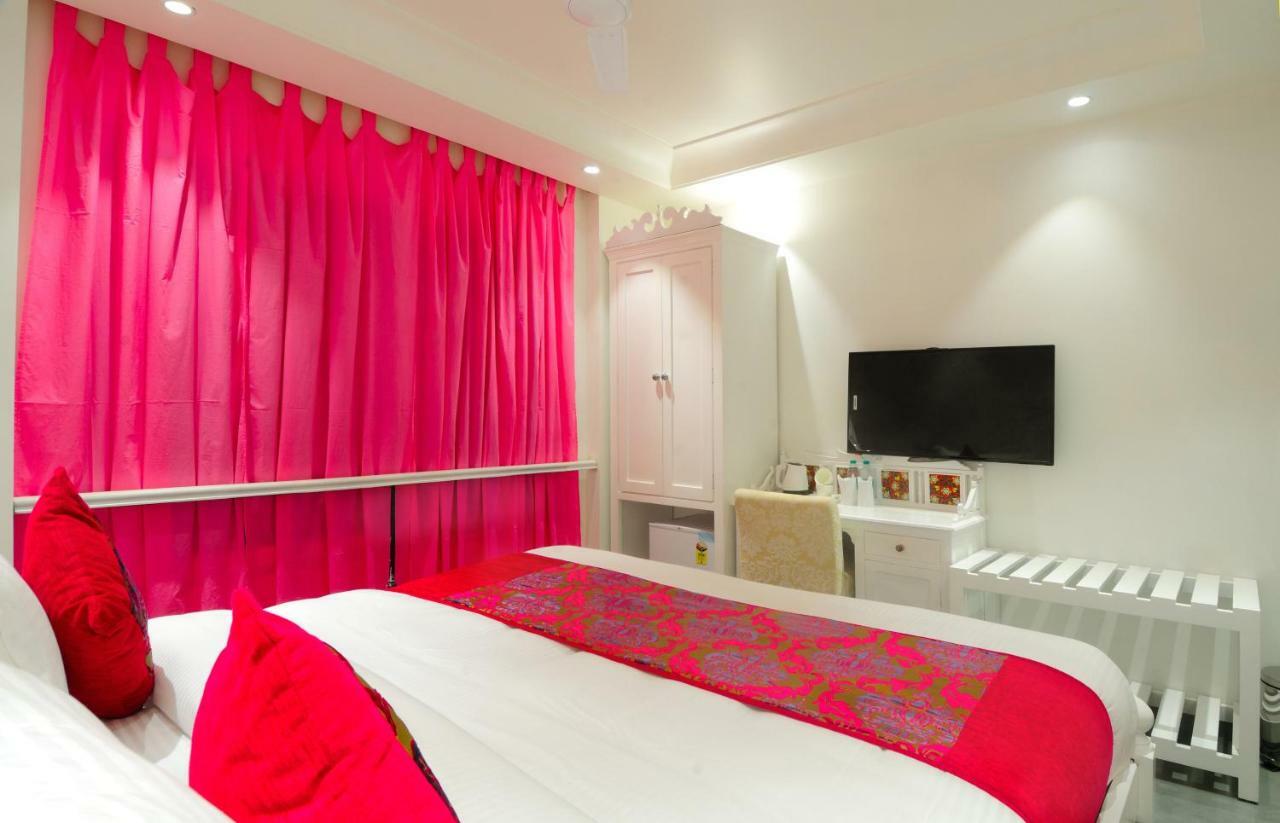 The Pinky Villa - Heritage Boutique Suites Új-Delhi Kültér fotó