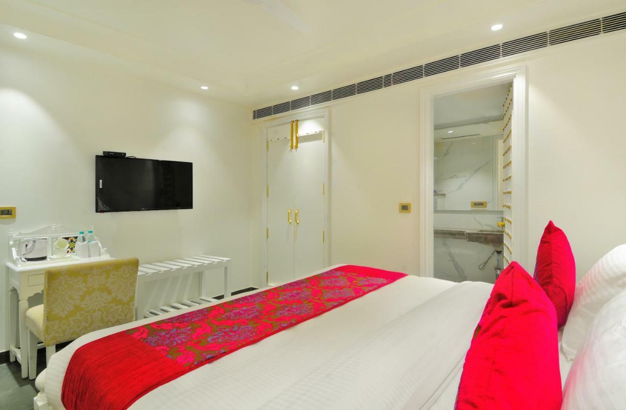 The Pinky Villa - Heritage Boutique Suites Új-Delhi Kültér fotó